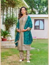 Vidhi By Aanchi Vichitra Silk Wholesale Kurti With Bottom Dupatta In India